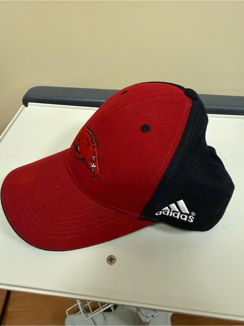 Adidas Arkansas Razorbacks Adjustable Hat - OS - Picture 2 of 4